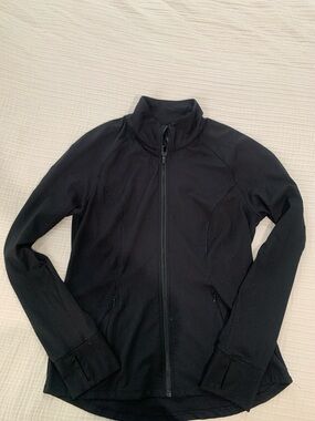 90 Degree By Reflex Black Full-Zip Hoodie